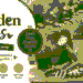 arden tips with colorful flowers, gardening tools, lush green plants, and Decoradhouse branding banner.